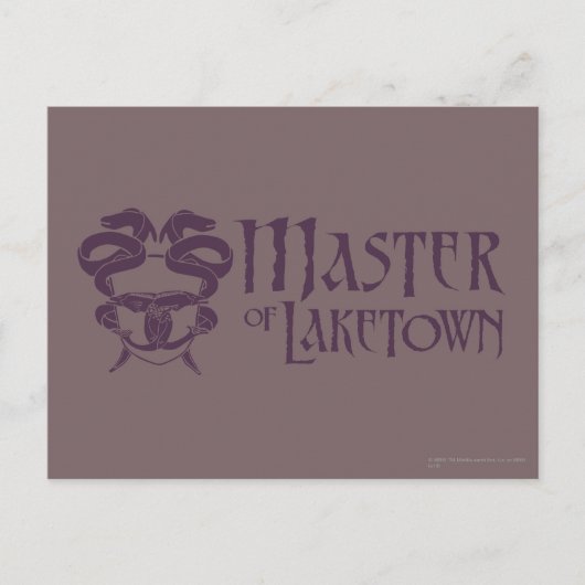 Hoofd van de Laketown Briefkaart (Voorkant)