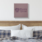 Hoofd van de Laketown Canvas Afdruk (Insitu (Slaapkamer))