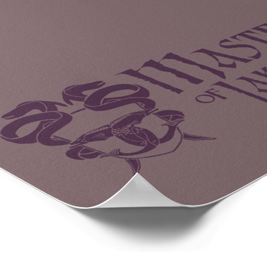 Hoofd van de Laketown Poster (Hoek)