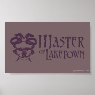 Hoofd van de Laketown Poster