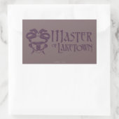 Hoofd van de Laketown Rechthoekige Sticker (Tas)