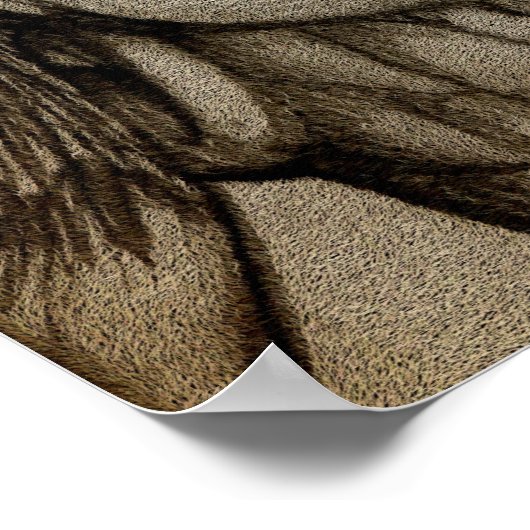 Hoofd van de looppas poster (Hoek)