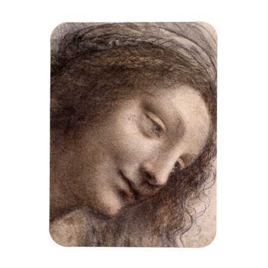 Hoofd van de Maagd Magneet (Verticaal)