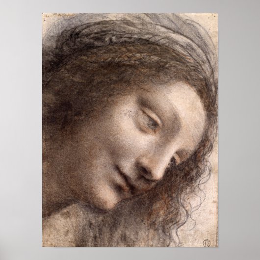 Hoofd van de Maagd Poster (Voorkant)