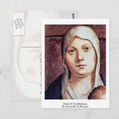 Hoofd van de Madonna van Antonello da Messina Briefkaart (Voorkant / Achterkant)