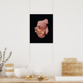 Hoofd van de Maismaisgod, Oaxaca, c.500 AD Poster (Keuken)