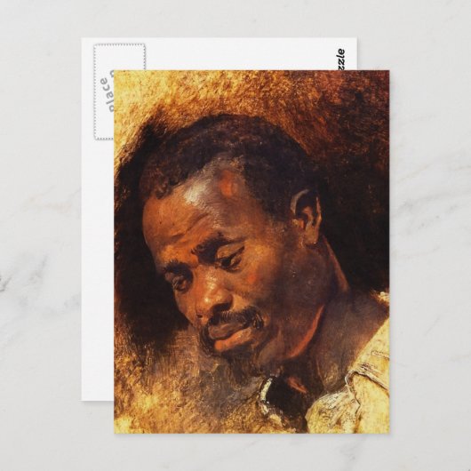 Hoofd van de neger door Peter Paul Rubens Briefkaart (Voorkant / Achterkant)