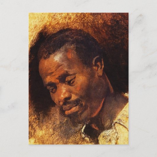 Hoofd van de neger door Peter Paul Rubens Briefkaart (Voorkant)
