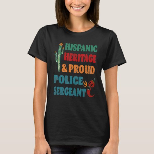 Hoofd van de politie t-shirt (Voorkant)