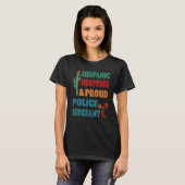 Hoofd van de politie t-shirt (Voorkant volledig)