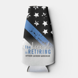 Hoofd van de politiële Pensioenpartij Thin Blue Li Flesjeskoeler