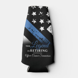 Hoofd van de politiële Pensioenpartij Thin Blue Li Flesjeskoeler