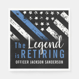 Hoofd van de politiële Pensioenpartij Thin Blue Li Servet