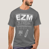 Hoofd van de regionale luchthaven van Georgië EZM  T-shirt (Voorkant)