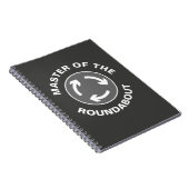 Hoofd van de Roundabout Vacation Photo Notebook Notitieboek (Rechterzijde)