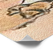 Hoofd van de Sand Republikein Partij Poster (Hoek)