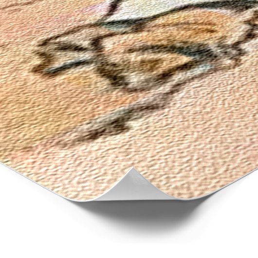 Hoofd van de Sand Republikein Partij Poster (Hoek)