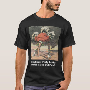 Hoofd van de Sand Republikein Partij T-shirt