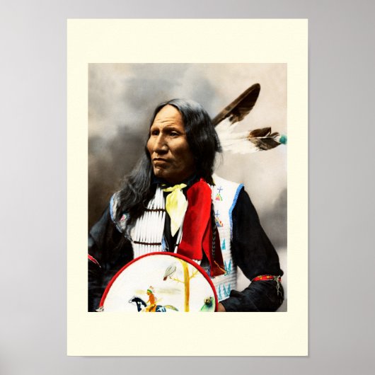 Hoofd van de Sioux-indianen Poster (Voorkant)