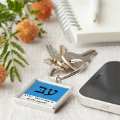 Hoofd van de sleutelhanger van het jaar 5772 (Zijkant)