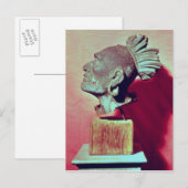 Hoofd van de Squanto Briefkaart (Voorkant / Achterkant)