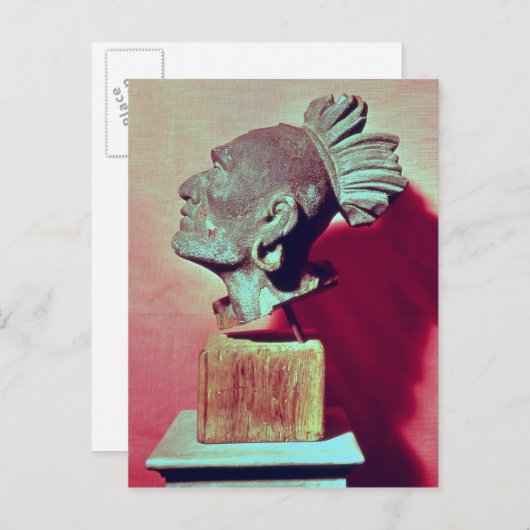 Hoofd van de Squanto Briefkaart (Voorkant / Achterkant)