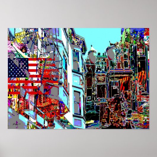 Hoofd van de stad - poster (Voorkant)