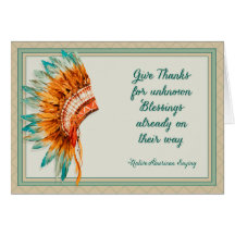 Hoofd van de Thanksgiving