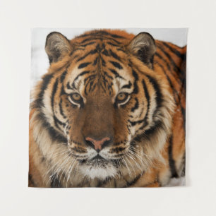 Hoofd van de tijger van Siberië Wandkleed