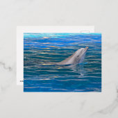 Hoofd van de tuimelaar folie feestdagen briefkaart (Voorkant / Achterkant)