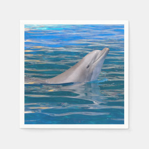 Hoofd van de tuimelaar servet