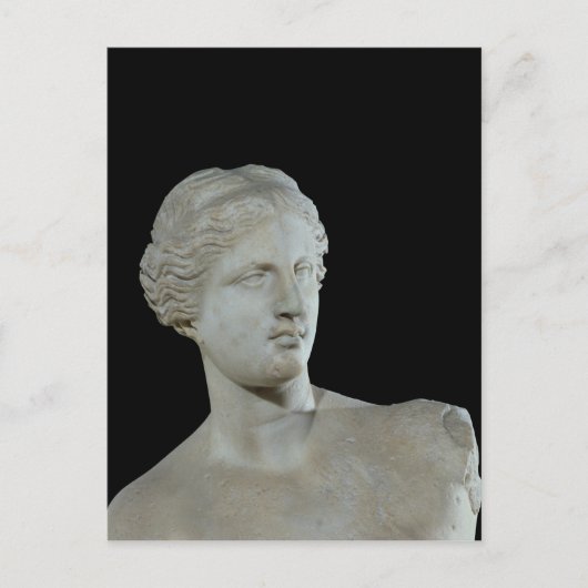 Hoofd van de Venus de Milo, c.100 BC Briefkaart (Voorkant)