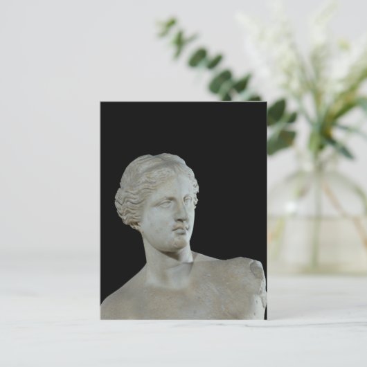 Hoofd van de Venus de Milo, c.100 BC Briefkaart (Staand voorkant)