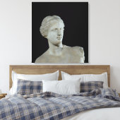 Hoofd van de Venus de Milo, c.100 BC Canvas Afdruk (Insitu (Slaapkamer))