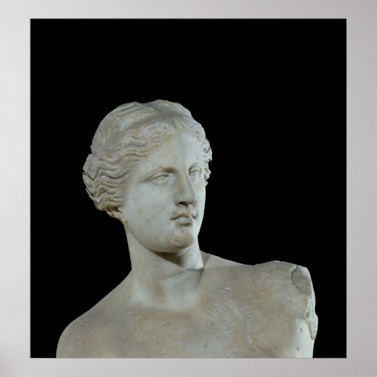 Hoofd van de Venus de Milo, c.100 BC Poster (Voorkant)