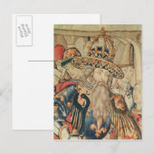 Hoofd van de workshop Karel de Grote, Toernai Briefkaart (Voorkant / Achterkant)