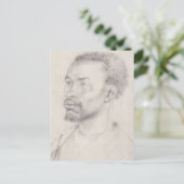 Hoofd van een Afrikaanse Durer Briefkaart (Staand voorkant)