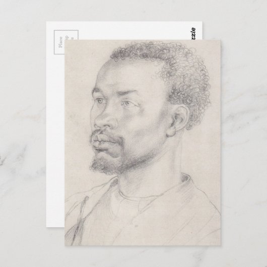Hoofd van een Afrikaanse Durer Briefkaart (Voorkant / Achterkant)