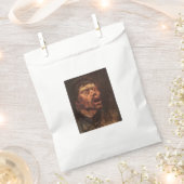 Hoofd van een Angry Man (verdriet en lijden) Bedankzakje (Geknipt)