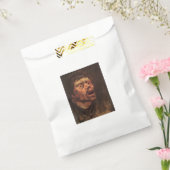 Hoofd van een Angry Man (verdriet en lijden) Bedankzakje (Gezegeld)