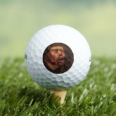 Hoofd van een Angry Man (verdriet en lijden) Golfballen (Insitu Shirt)