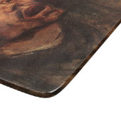 Hoofd van een Angry Man (verdriet en lijden) Snijplank (Hoek)