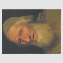 Hoofd van een bejaard Man (door Quentin Metsys) Tissuepapier