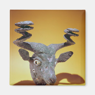 Hoofd van een Bull, uit Irak, c.2000 BC Magneet