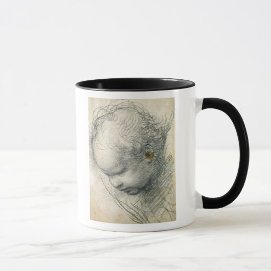 Hoofd van een Cherub Mok (Rechts)