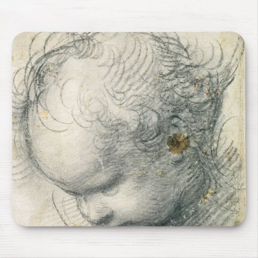 Hoofd van een Cherub Muismat (Voorkant)
