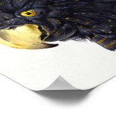 Hoofd van een Cockato door Aert Schouman Poster (Hoek)