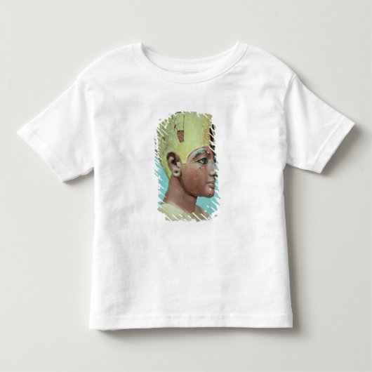 Hoofd van een "dummy" van de jonge Tutankhamun Kinder Shirts (Voorkant)