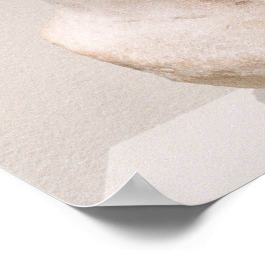 Hoofd van een godin, 4e eeuw voor Christus. Poster (Hoek)