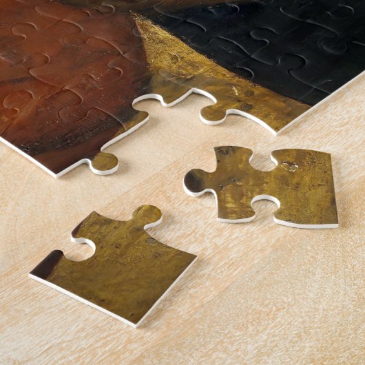 Hoofd van een Halberdier van Hieronymus Bosch Legpuzzel (Zijkant)